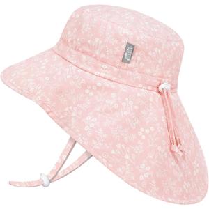 JAN & JUL 50+ UPF Quick-Dry Sun-Hats for Boys (2-5T, Pink Prairie)