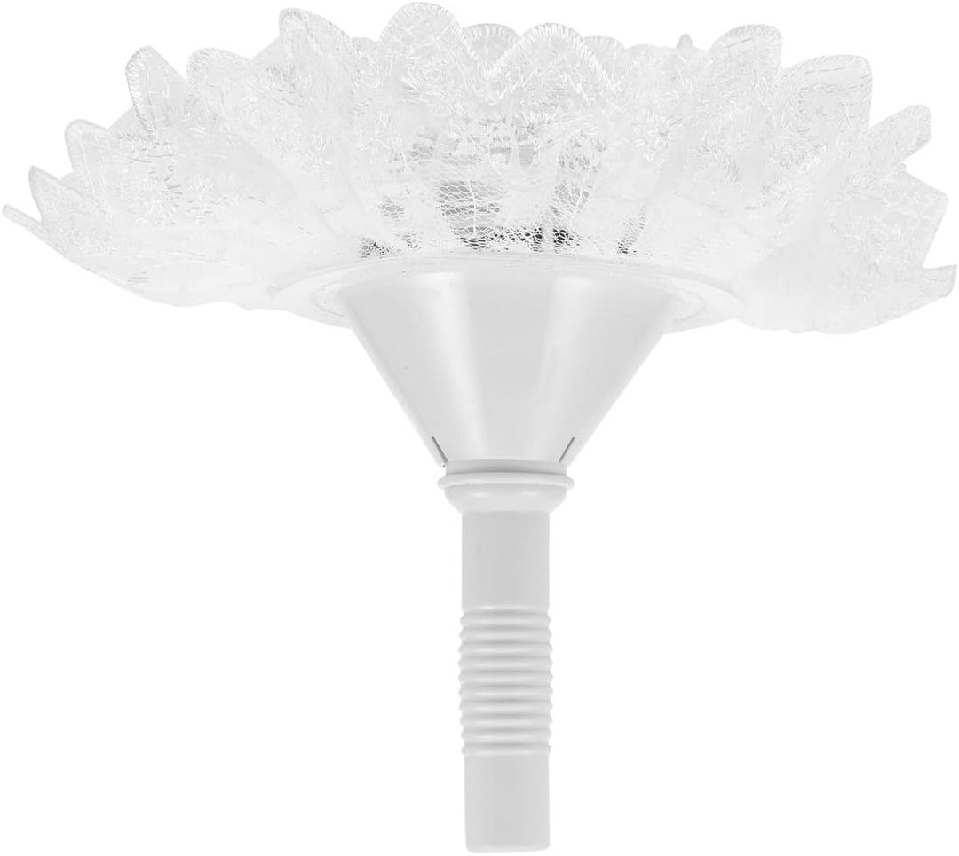 IMIKEYA Floral Handle Bouquet Holder for Wedding Supplies Lightweight Floral Arrangement Support Keeps Flowers Fresh Beautiful for Bridal Bouquets