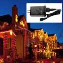 12V 12W Low Voltage Transformer with Extension Cord Class 2 Power Supply Replacement Yard Inflatable Adapter Model RH-120V1000U4-1 Waterproof Ip44 US Plug for Christmas String Light Decorations