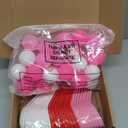 24 Pack Spoon Relay Race Toy Set for Adults, Heart Ball and Spoon Race Game for Indoor Outdoor Office Party Supplies Favors(Red)