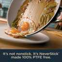 Ninja Ceramic Pro 10.25" Fry Pan, NonStick Pan, Nontoxic, PTFE Free, Ceramic Coated, Stainless Steel Handle, Stove & Oven Safe to 550F, All Stovetops & Induction Compatible, Midnight Blue, CW30026MM