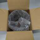 Egg Basket for Gathering Fresh Eggs, Round Egg Collecting Basket with Handle, Egg Holder Countertop Decor & K-Cup Organizer (Metal)