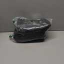 CAR PASS Line Rider Sporty Front Seat Covers, Gray Car Seat Covers Two Front Seats Only, Airbag Compatible, Universal Fit Sedans, Cars, Vans, SUV, Truck (Black and Gray)