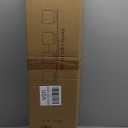 4-Light Brushed Nickel Vanity Light Fixture with White Glass Shade for Bathroom Over Mirror, 31.5 Inches