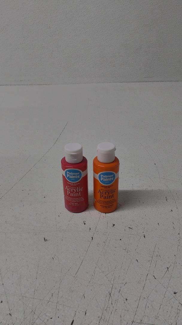 ACRYLIC PAINT BONFIRE ORANGE, Red