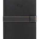 Solo New York Metro Universal Fit Tablet/eReader Booklet, 5.5" to 8.5", Black/Orange