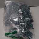 ANGAR C7 C9 Christmas Light Spring Clips, 50pcs Universal Heavy Duty Quick Christmas Light Clips, Fit E12/E17 Base, Holiday Mini Rope Lights, Perfect for Gutter Shingle Metal Roof Fence Railing Trees