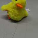 Cat Catnip Toys Beating Wings Duck Rechargeable, Lifelike Quack Chirping,Touch Activated Kitten Toy Interactive Cat