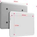 iVAOOZE Rechargeable Battery Powered Light Box for Tracing, A4 Wireless Lightbox Light Copy Board Light Table for Drawing Sketching HTV, Super Bright Light Pad for for Cricut Vinyl, Weeding Tool