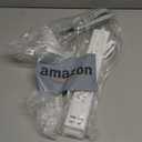 Extension Cord 10 ft - Long Power Strip Surge Protector, 6 AC Outlet 4 USB (2 USB C), Flat Plug, Wall Mount, Multi Plug Outlet Extender Desk Charging Station for Home Office Dorm Room Essentials