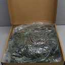 9FT Real Touch Cedar Garland - Artificial Christmas Garland Fake Green Faux Thick and Lush Pine Needles Garlands for Table Fireplace Mantle Holiday Home Indoor Outdoor Decor (1PCS)