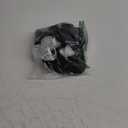 BMJL Women's High Waisted Bikini Sets Modest Tummy Control Swimsuit Two Piece Drawstring Bathing Suit (Black & White Small)