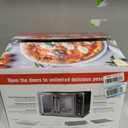 Gourmia Air Fryer French Door Toaster Oven - 6-Slice Capacity, LED Display with 19 Cooking Presets, Stainless Steel