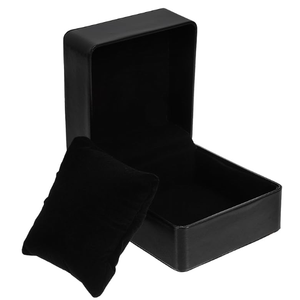IFKOME Watch Box Watch Travel Case for Men Women Portable Single Watch Roll Storage box Watch Holder with Pillow Cushion Bracelet Boxes for Jewelry