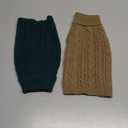 Small Pet Chalet Dog Sweater, Set Of 2