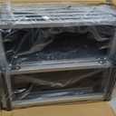 Dog Stairs for Car, Foldable Dog Ramp for Car with Non-Slip Surface, Portable Stairs Aluminum SUV, High Beds, Truck, Supports up to 150 lbs, 4 Steps