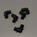 SharkBite 1 Inch Poly Crimp 90 Degree Elbow, Pack of 5, PEX Pipe, PE-RT, UP260A5