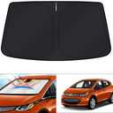 KUST Windshield Sun Shade for 2017-2024 Chevrolet Bolt EV Hatchback Accessories (NOT for Chevy Bolt EUV) Window Sunshade Sun Visor Protector Foldable Blocks UV Rays Keep Your Car Cooler