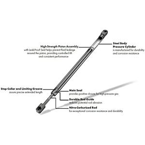 2Pcs 23.23 In Rear Back Lift Supports Compatible With Chevrolet 2010-2015 EQUINOX liftgate tailgate Hatch trunk Struts Without Power Liftgate 10 11 12 13 14 15