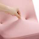 Peomeise Stretch Spandex Folding Chair Cover for Wedding Party Dining Banquet Event (Dusty Pink,12pcs)