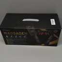 Shiatsu Neck and Back Massager with Heat, Electric Deep Tissue 4D Kneading Massage Pillow for Shoulder, Leg, Body Muscle Pain Relief - Best Gifts for Women Men Mom Dad (Black Grey)