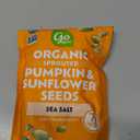 Go Raw Organic Sprouted Pumpkin & Sunflower Seeds, 10 oz, Sea Salted, Keto, Kosher, Superfood