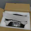 MALACASA Small Casserole Baking Dishes for Oven, Ceramic Oval Baking Dish Sets of 4, 8" x 5" Inch Au Gratin Baking Pans with Handles for Roasting, Lasagna, Pie, Baking Meat & Vegetables, Matte Black