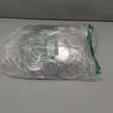 300 Pcs 58mm/2.28 inch Button Maker Supplies, 58mm Button Supplies Parts, (Approx. 2.25 inch) Round Badge Blank Button Pins, Includes Metal Pin Back Cover, Metal Cover, Clear Film