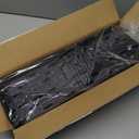 SPACELEAD Slim Storage Cart 4 Tier,Bathroom Organizer Rolling Utility,Mobile Shelving Unit Slide Out for Office, Kitchen, Laundry Room & Narrow Places,Black