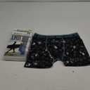Body Glove Boys Boxer Briefs Pack of 4, 5 or 6 Comfortable and Durable Underwear (Small, 4pk Blues Prints & Solids)