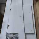 Prepac Elite 54" Wall Cabinet, White Storage Cabinet with 2 Adjustable Shelves, Storage for Pantry, Kitchen and Bathroom 12" D x 54" W x 24" H