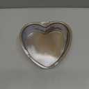 simarro Heart Shaped Cake Pans, Aluminum Cake Mold Heat-Resistant Heart Baking Cake Pan DIY Baking Mold Tool for Wedding, Birthday Parties, Family Occasions, Chocolate, Bread(8 Inch)