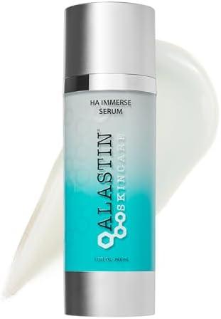 ALASTIN Skincare Hyaluronic Acid HA IMMERSE Moisturizing Face Serum (1 oz) | Restorative Serum Combats Dry, Dehydrated Skin | For Radiant, Glowing Skin