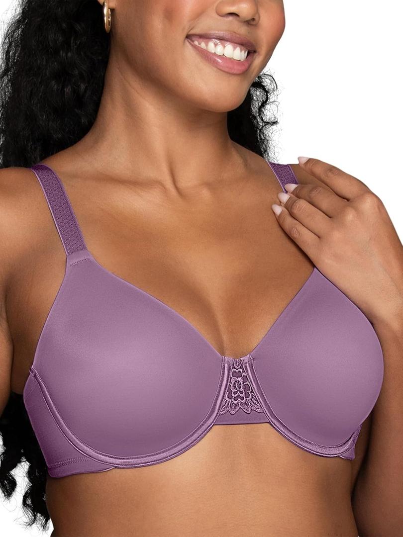 Vanity Fair Women's Beauty Back Smoothing Minimizer Bra, Minimizes Bust Line up to 1.5", Non Padded Cups up to H (38DD)
