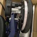 Drywall Sander, 2025 Upgraded 8-Amp Popcorn Ceiling Removal Tool with 7 Variable Speed 800-1800RPM, Drywall Sander with Vacuum Dust Collector with Extendable Handle, LED Light,12pcs Sanding Discs,Blue