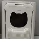 uahpet Pet Air Purifier for Home, Reduce Pet Hair, Dander, Odors, Dust, Smoke for Large Rooms up to 2100 Ft, Air Cleaner with H13 HEPA, Washable Pre-Filter & Air Quality Monitor, White+Gray