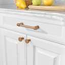 10 Pack 4 Inch Champagne Bronze Cabinet Pulls Cabinet Handles Cupboard Handles Kitchen Cabinet Hardware for Cupboard Drawer Pulls
