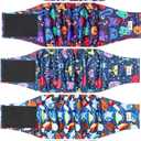 5 Pack Male Dog Diapers, Reusable Belly Bands for Male Dogs, High Absorbing, Small Size, Monster Color