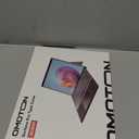 OMOTON Wireless Keyboard for Microsoft Surface Pro 7/7+/6/5/4/3 12.3 inch ONLY, Bluetooth Connection, Ultra-Slim Keyboard Type Cover with Touchpad, 7 Colors Backlit and Rechargeable, Grey