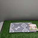 LOOBANI Large Dog Grass Pad with Tray - 35x23in Dog Litter Box with 2 Artificial Grass Patch + 2 Washable Pee Pads - Quickly Absorbency Indoor Outdoor Potty for Patio Balcony Apartment Use