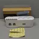 Toothbrush Holders Wall Mounted, Toothbrush Holder with Automatic Toothpaste Dispensers, 6 Brush Slots, 3 Magnetic Cups,1 Cosmetic Drawer Organizer and 1 Large Storage Tray