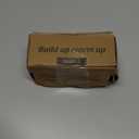 Goldenwarm 5 Pack Cabinet Knobs Black and Gold Kitchen Cabinet Knobs Round Drawer Pulls for Bathroom Kitchen Bedroom, Zinc Alloy (Single Hole Center)