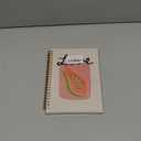 Fruit of the Spirit Love Papaya Notebook Journal, Christian Notebook Journal, Inspirational Christian Gifts for Women, Cute Office Supplies, Spiral Notebook 5.5x8.3