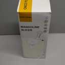 Safe Mandoline Slicer for Kitchen, Adjustable Thickness 0.1-8 mm, Professional Vegetable Slicer, Potato Slicer, Food Chopper French Fry Cutte, Mandolin, Chopping Artifact (just Slice, LightGray)