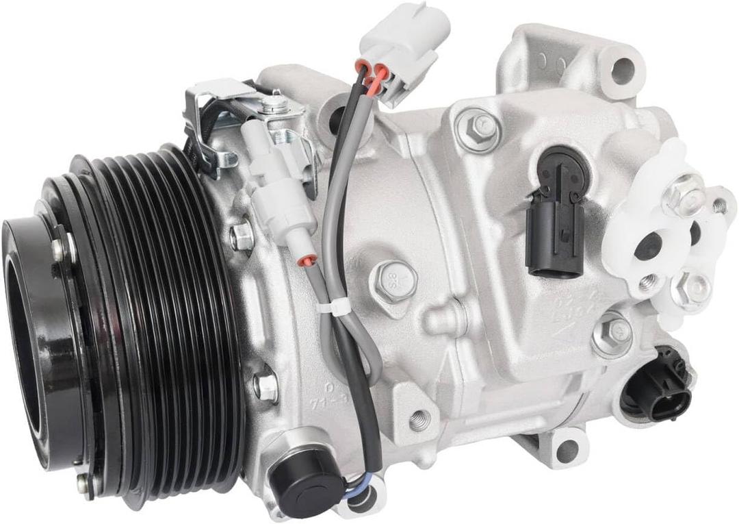 AC Compressor with A/C Clutch compatible with Lexus ES350 RX350 RX450h For Toyota Avalon Camry Highlander Sienna 2010-2018 3.5L CO29042C