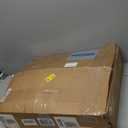 6U Open Frame Server Rack with Wheels Free Standing Network Server Rack for Servers & AV Gear Black