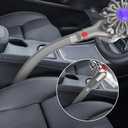 Sealegend Crevice Tool Dryer Vent Lint Vacuum Attachments Compatible with Dyson V15 V12 V11 V10 V8 V7 Vacuum Cleaner Dryer vent Cleaner Kit, Flexible Dryer Lint Removal Tool (Deep Gray)