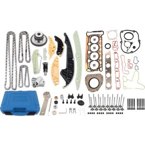 Timing Chain Tool Kit Engine Valve Gasket Set Replacement for 2008-2013 VW Jetta Golf GTI EOS Passat Beetle Audi A4 Q5 TT 2.0T 06H109467N 06H109469AD 06H109469T
