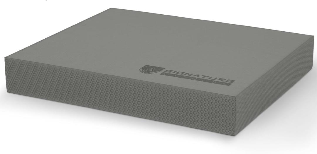 Fitvids Balance Pad, Nonslip Foam Balance Pad, Professional Foam Exercise Pad for Fitness, Stability Training and Physical Therapy, Grey
