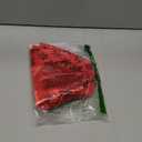 Kurt Adler Tiny 20-inch Miniature Satin Tree Skirt with Sequined Snowflake Border for Table Top Trees (Red)